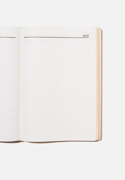 Typo - 2022 a4 daily buffalo diary - dusty lilac