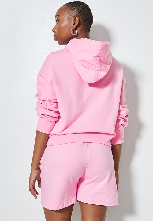 Superbalist - Crop hoodie - pink