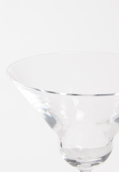Sixth Floor - Citrine crystal martini glasses - set of 4 