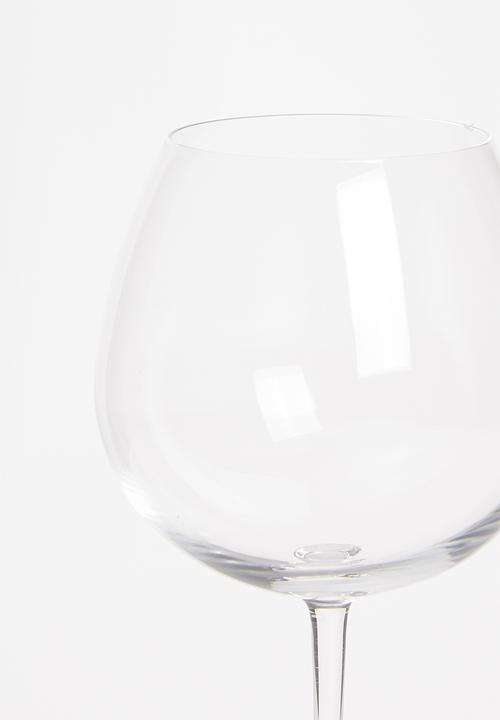 Sixth Floor - Citrine crystal wine goblets - set of 4