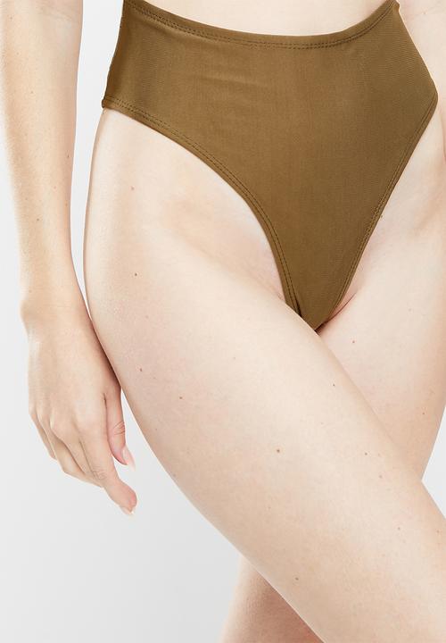 dailyfriday - Cut out one piece - olive 