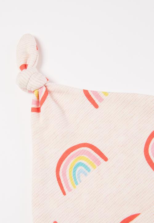 Pop Candy - Rainbow beanies - coral