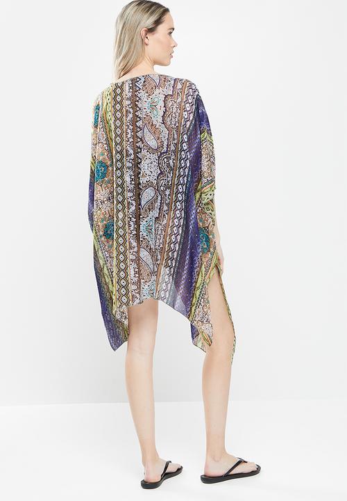 dailyfriday - Batwing kaftan - multi