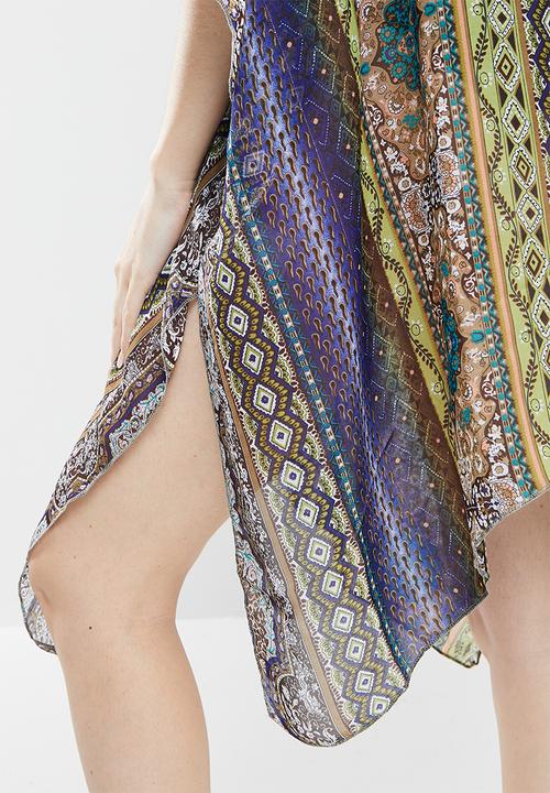 dailyfriday - Batwing kaftan - multi