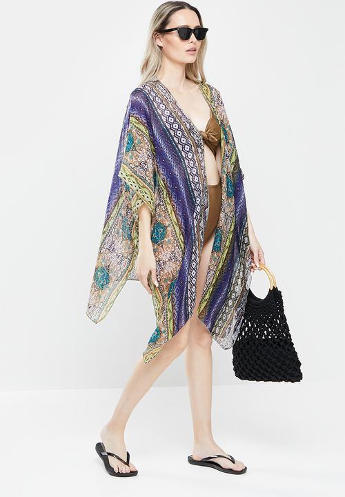 dailyfriday - Batwing kaftan - multi