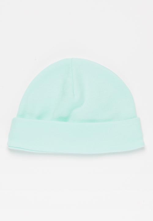 Pop Candy - Polka dot beanies - aqua