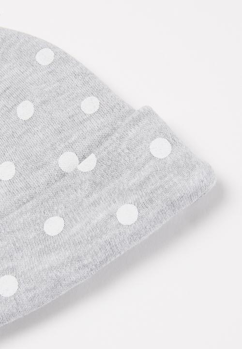 Pop Candy - Polka dot beanies - aqua