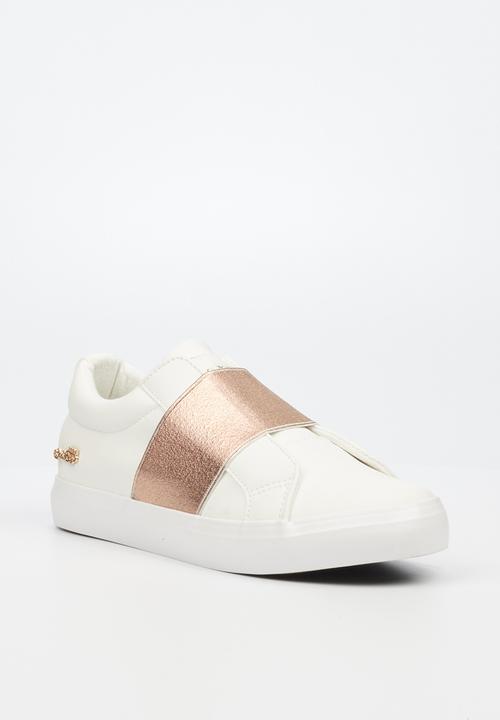 Miss Black - Baker14 sneaker - white