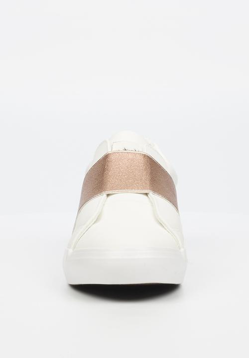 Miss Black - Baker14 sneaker - white