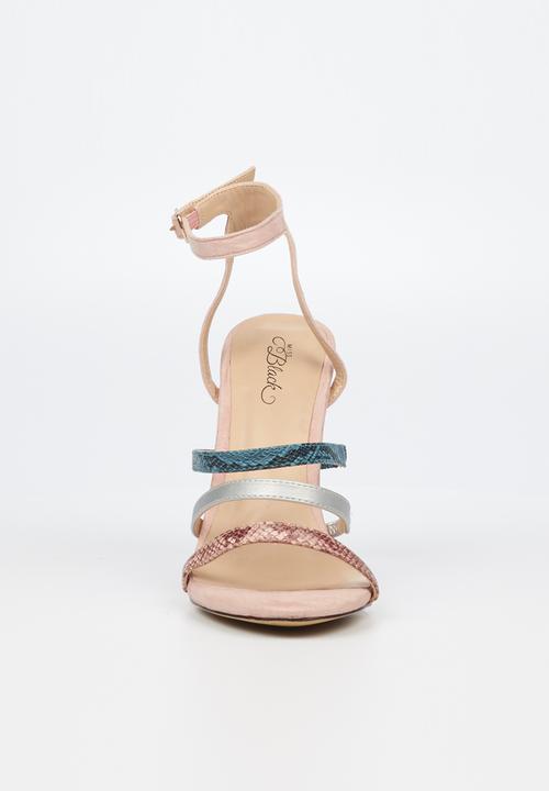 Miss Black - Cobra1 heel - pink