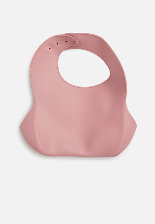Pop Candy - Silicone bib & bowl - pink