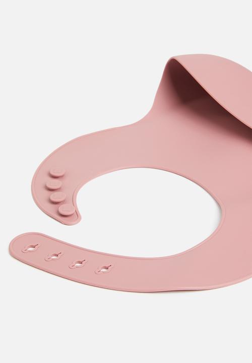 Pop Candy - Silicone bib & bowl - pink
