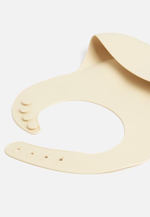 Pop Candy - Silicone bib & bowl - natural
