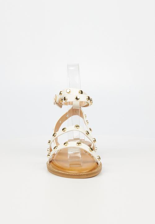 Miss Black - Murano8 sandal - white
