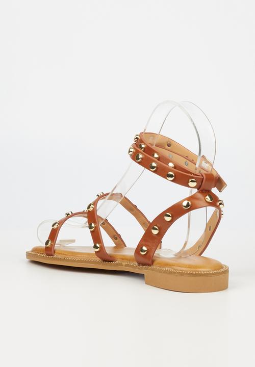 Miss Black - Murano8 sandal - tan