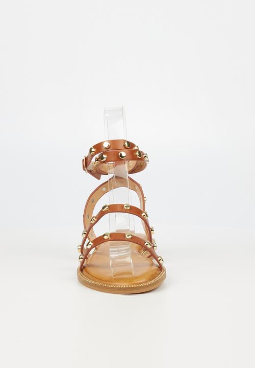 Miss Black - Murano8 sandal - tan