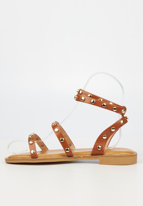 Miss Black - Murano8 sandal - tan
