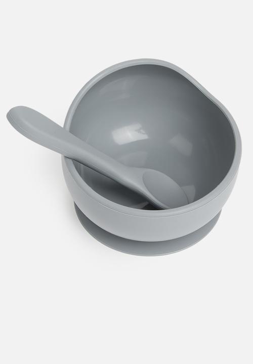 Pop Candy - Silicone bib & bowl - blue