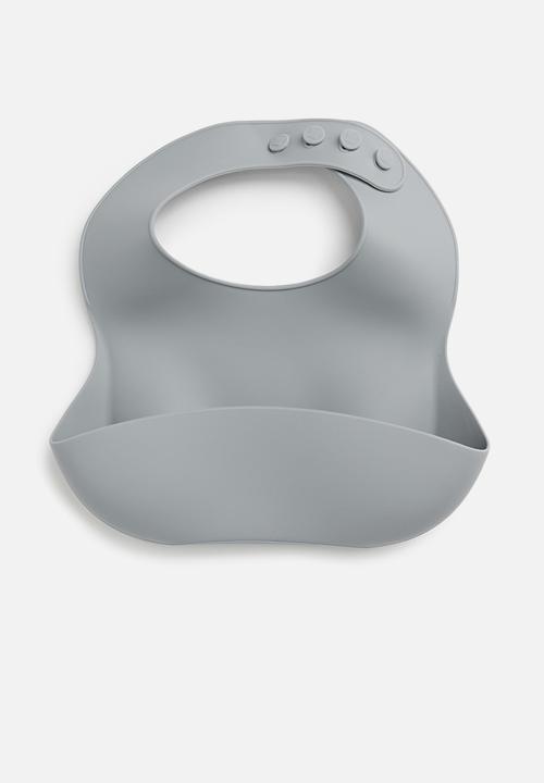 Pop Candy - Silicone bib & bowl - blue