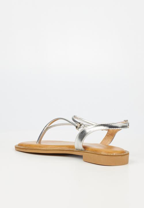Miss Black - Murano7 sandal - silver