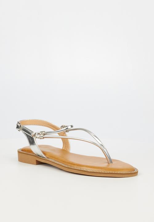 Miss Black - Murano7 sandal - silver