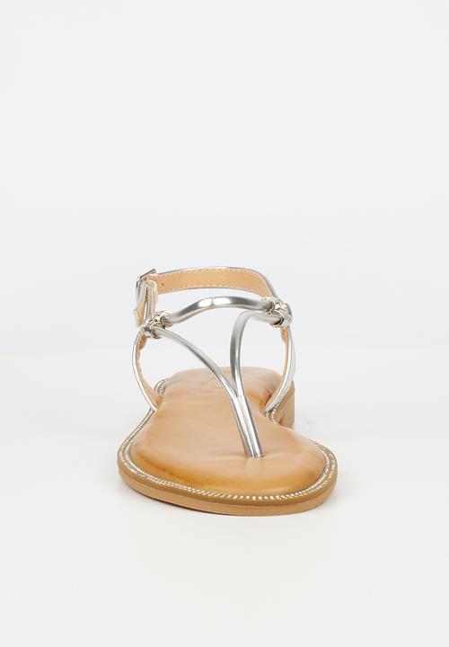 Miss Black - Murano7 sandal - silver