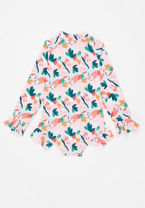Pop Candy - Long sleeve swimsuit - multi