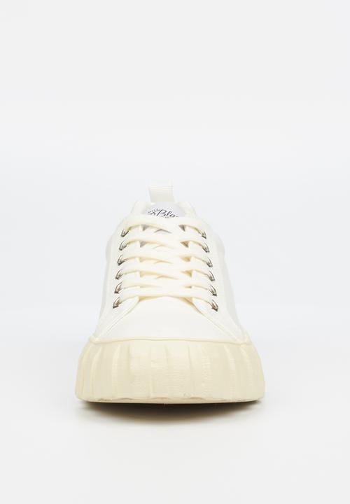 Miss Black - Miche1 flatform sneaker - white