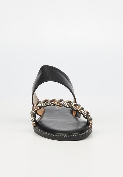 Miss Black - Murano1 sandal - black