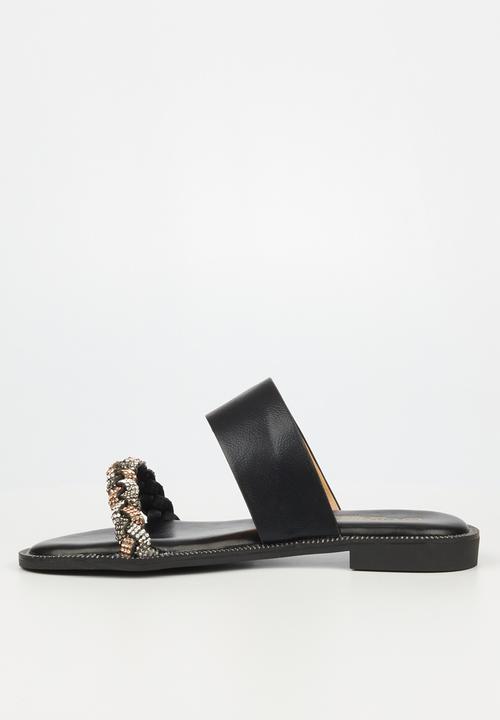 Miss Black - Murano1 sandal - black