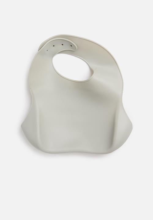 Pop Candy - Silicone bib - grey