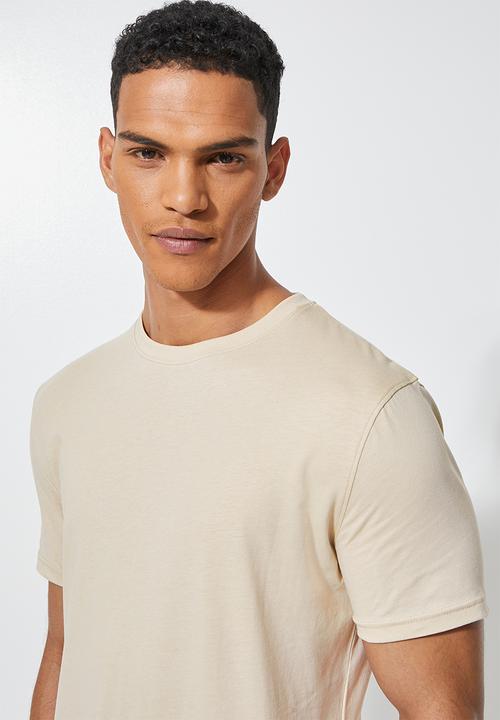 Superbalist - Nate organic crew tee - beige