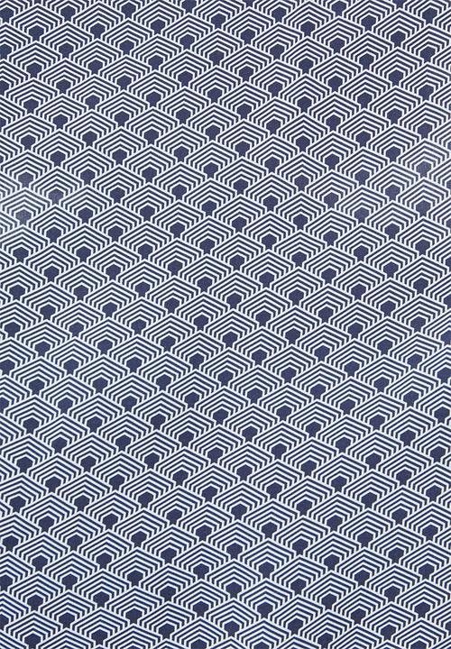 Superbalist - Regular fit pattern short sleeve shirt - navy