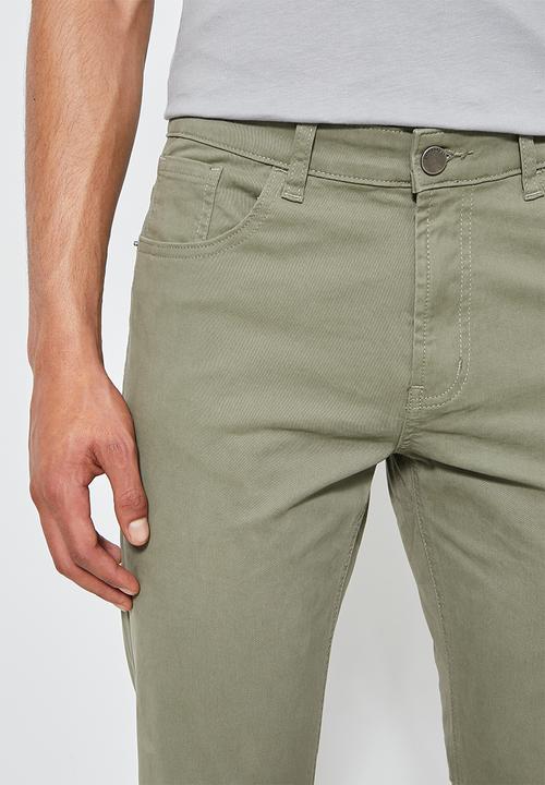 Superbalist - Cade slim jogger - khaki green