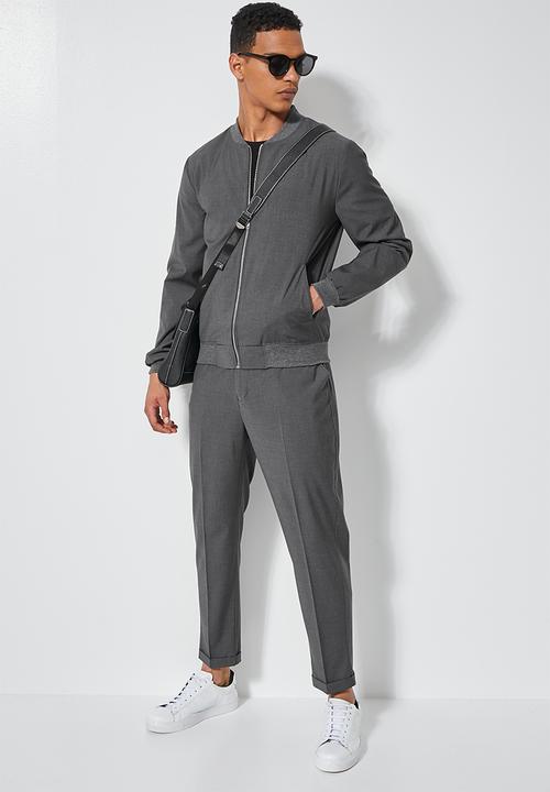 Superbalist - Formal bomber jacket - dark grey