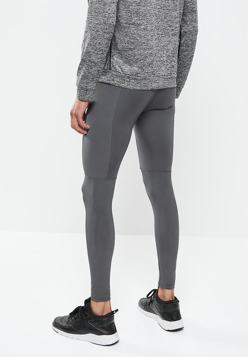 basicthread - Active panel running tights - grey