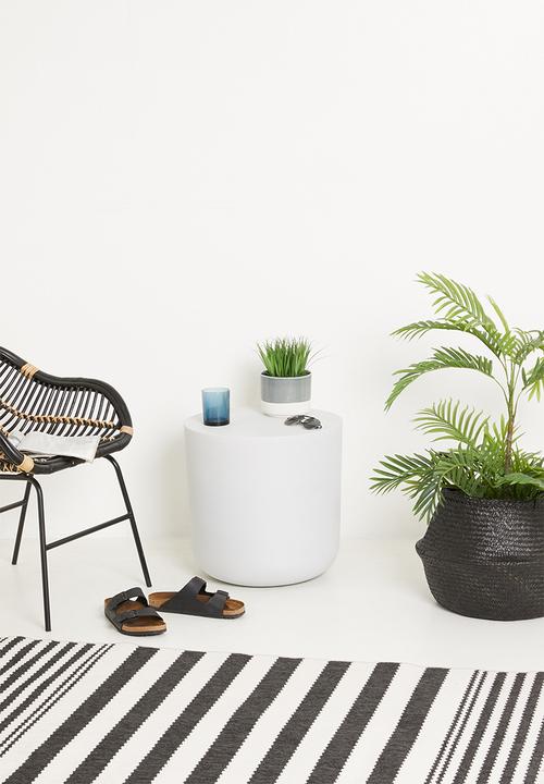 Sixth Floor - Kai outdoor side table - grey