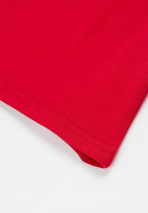 POLO - Girls pjc jade printed tee - red