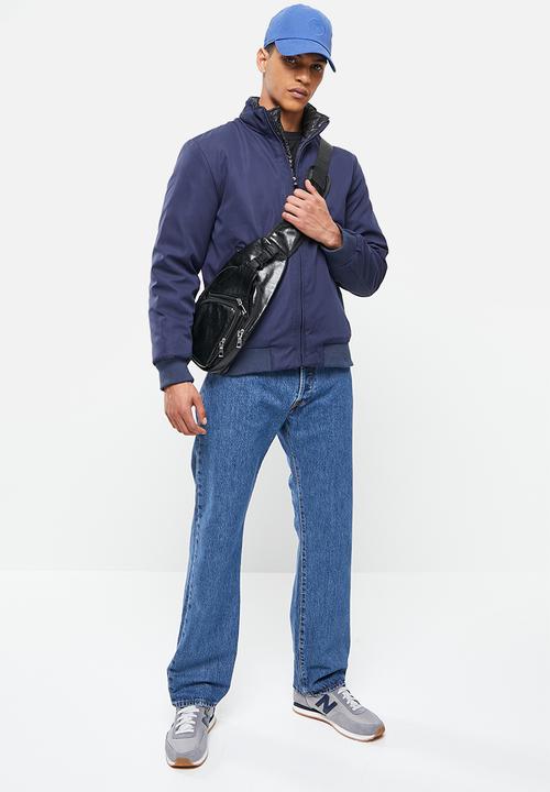 Jonathan D - JD Marble Jacket - navy