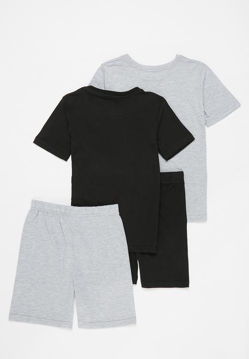 Pop Candy - Boys pj set - black & grey