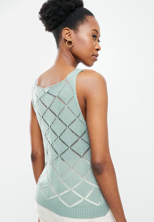 dailyfriday - Low v-neck cami - granite