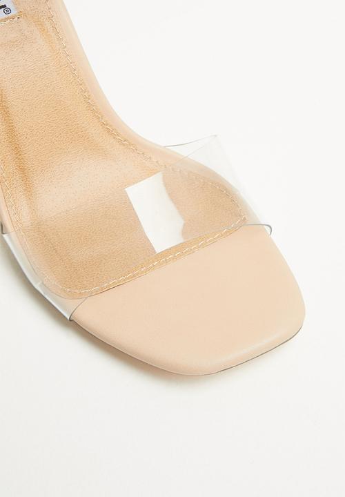 Madison® - Caria chain ankle strap stiletto heel - neutral