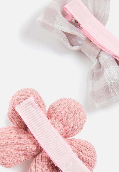 Pop Candy - Hair bow set - pink