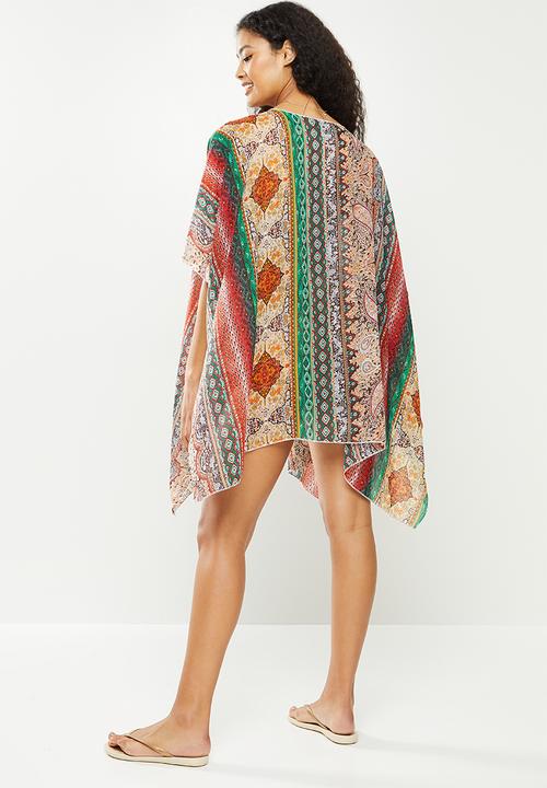 dailyfriday - Batwing kaftan - multi