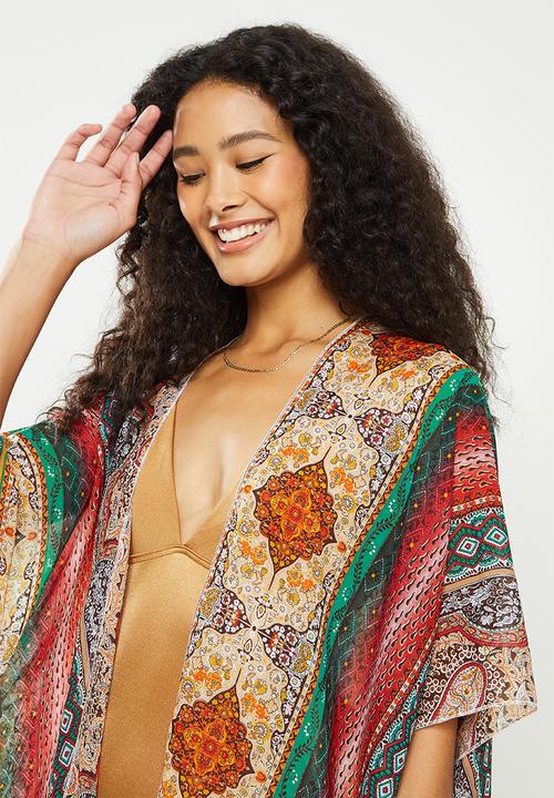 dailyfriday - Batwing kaftan - multi