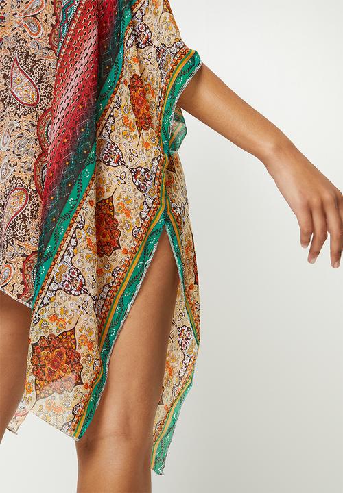 dailyfriday - Batwing kaftan - multi