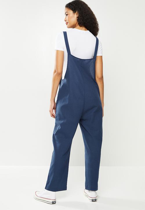 dailyfriday - Wide leg romper - navy