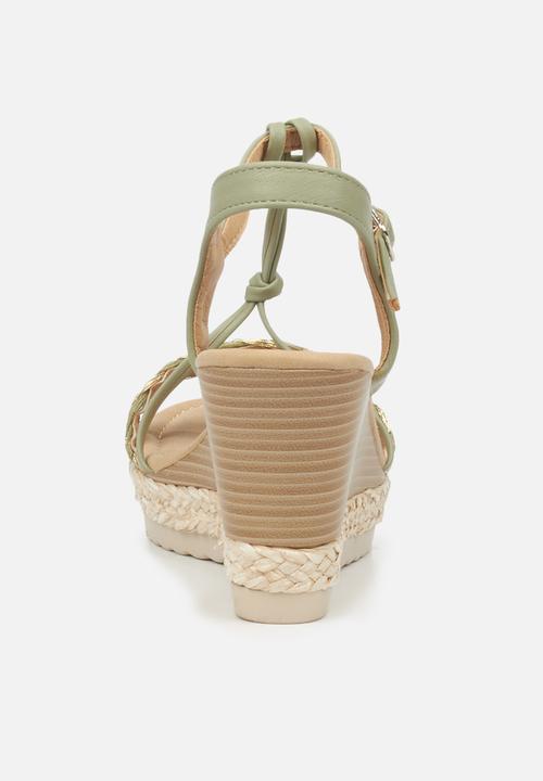 Butterfly Feet - Avery 1 wedge - mint