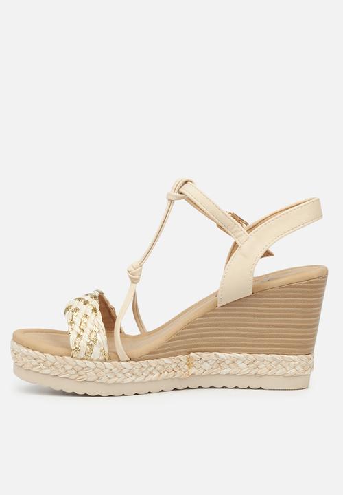 Butterfly Feet - Avery 1 wedge - beige