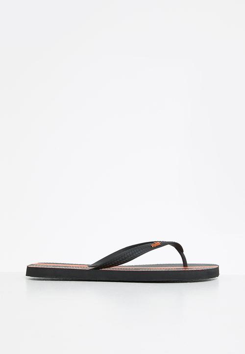 PUMA - First flip tape JR zadp - black & orange 